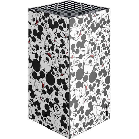 Disney Mickey Mouse Face Pattern XBox Series X Digital Edition Console Skin