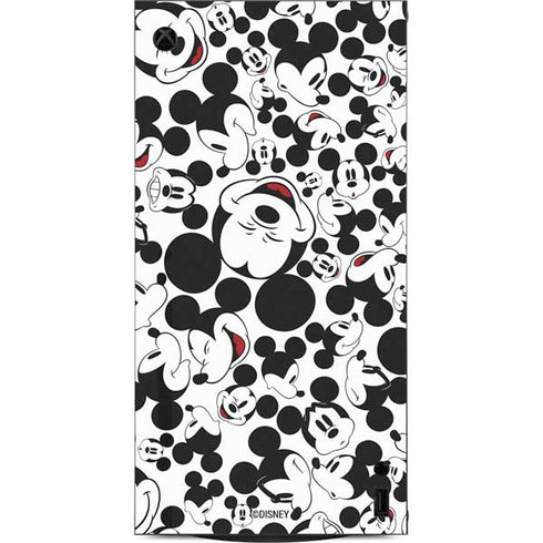 Disney Mickey Mouse Face Pattern XBox Series X Digital Edition Console Skin