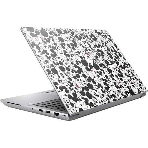 Disney Mickey Mouse Face Pattern HP ZBook Fury 16 G10 Skin