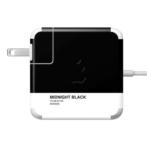 Midnight Black 85W Power Adapter (15 and 17 inch MacBook Pro Charger) Skin