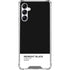 Midnight Black Gabb Phone 4 Clear Case