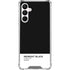 Midnight Black Galaxy A16 5G Clear Case