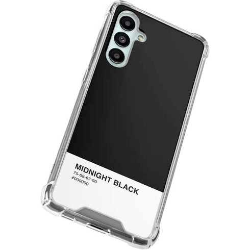 Midnight Black Galaxy A16 5G Clear Case