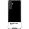 Midnight Black Galaxy A17 Clear Case