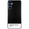 Midnight Black Galaxy A35 5G Clear Case