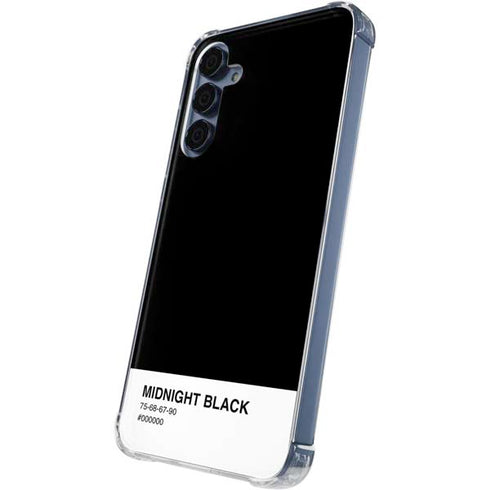 Midnight Black Galaxy A55 5G Clear Case