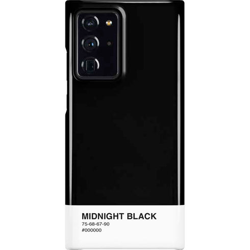 Midnight Black Galaxy Cases