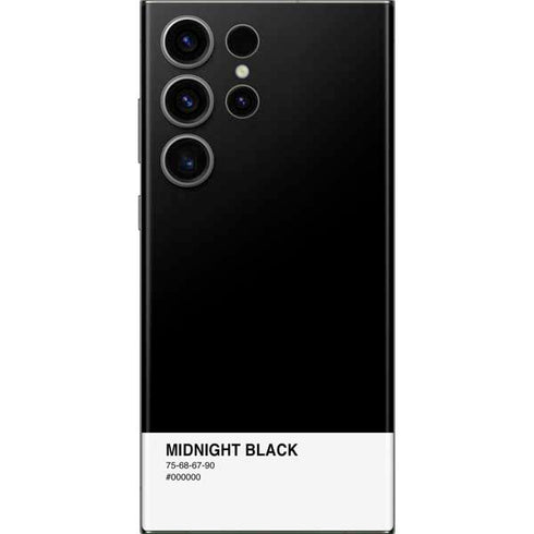 Midnight Black Galaxy Skins