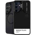 Midnight Black Galaxy S25 Kickstand Case