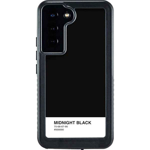 Midnight Black Galaxy S24 Plus Waterproof Case