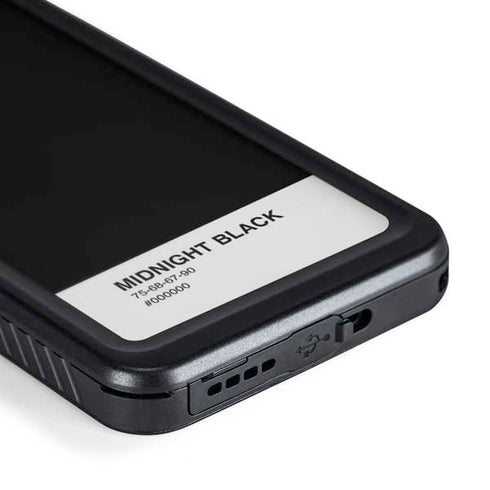 Midnight Black Galaxy S24 Plus Waterproof Case