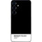 Midnight Black Galaxy S25 Skin