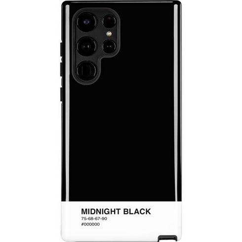 Midnight Black Galaxy S25 Ultra Impact Case