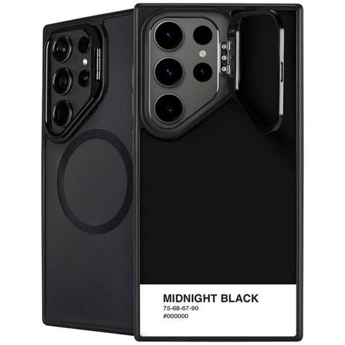 Midnight Black Galaxy S24 Ultra Kickstand Case
