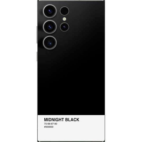 Midnight Black Galaxy S24 Ultra Skin