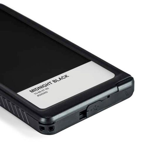 Midnight Black Galaxy S24 Ultra Waterproof Case