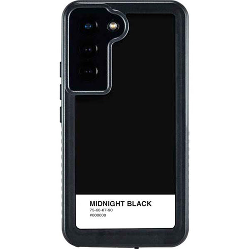 Midnight Black Galaxy S24 Waterproof Case