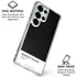 Midnight Black Galaxy S25 Ultra Clear Case