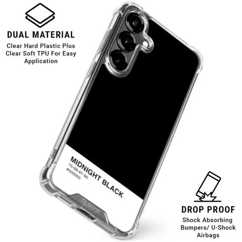 Midnight Black Galaxy S26 Clear Case