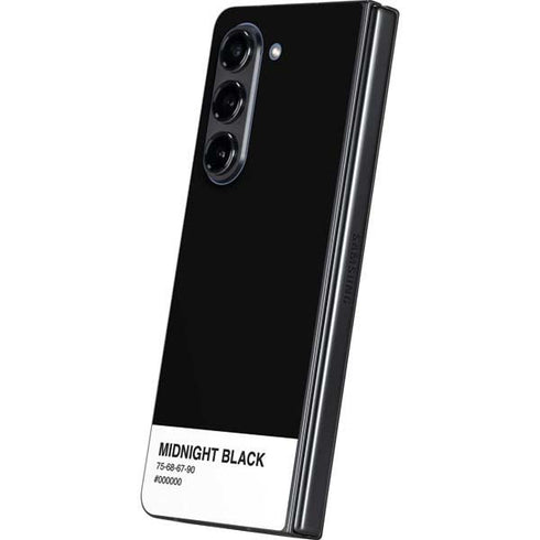 Midnight Black Galaxy Z Fold5 5G Skin