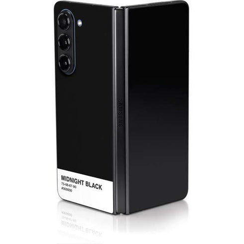 Midnight Black Galaxy Z Fold5 5G Skin