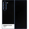 Midnight Black Galaxy Z Fold6 Skin