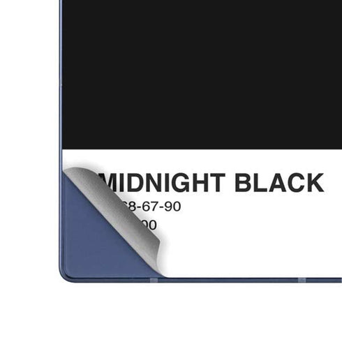 Midnight Black Galaxy Z Fold6 Skin