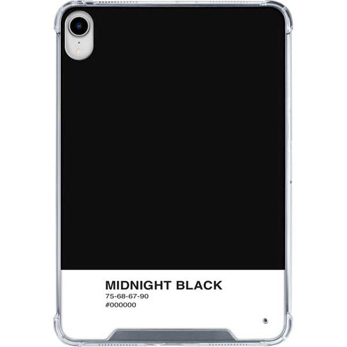 Midnight Black iPad 11th Gen (2025) Clear Case