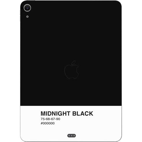 Midnight Black Apple iPad Air Skin