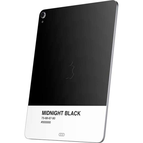 Midnight Black Apple iPad Air Skin