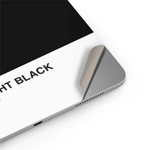 Midnight Black Apple iPad Air Skin