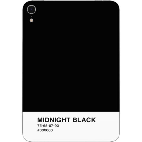 Midnight Black Apple iPad Mini Skin