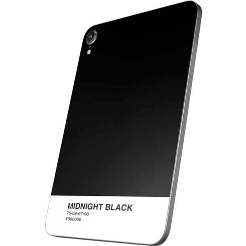 Midnight Black Apple iPad Mini Skin