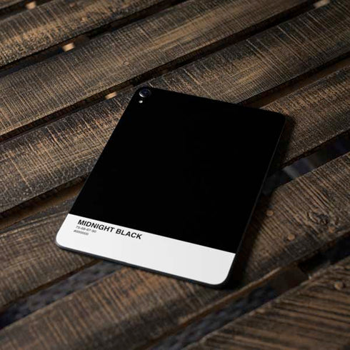 Midnight Black Apple iPad Pro Skin