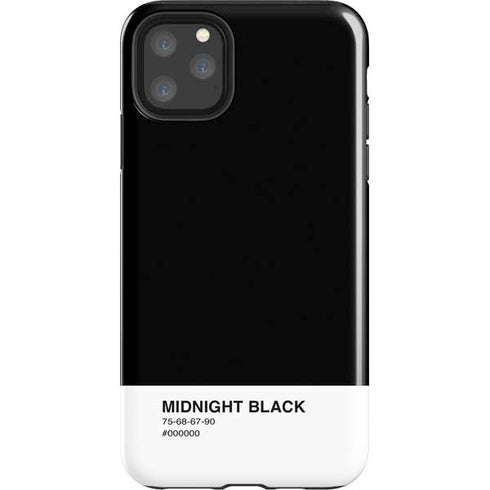 Midnight Black iPhone Cases