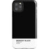 Midnight Black iPhone Cases