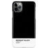 Midnight Black iPhone Cases