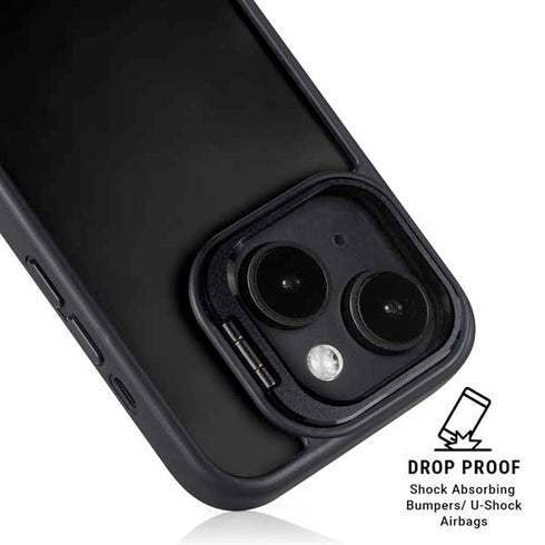 Midnight Black iPhone 13 Kickstand Case