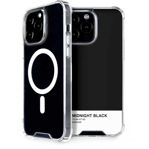 Midnight Black iPhone Cases