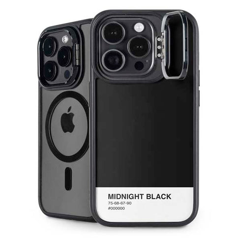 Midnight Black iPhone 15 Pro Max Kickstand Case