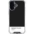 Midnight Black iPhone 16 Clear Case