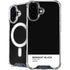 Midnight Black iPhone 16 MagSafe Case