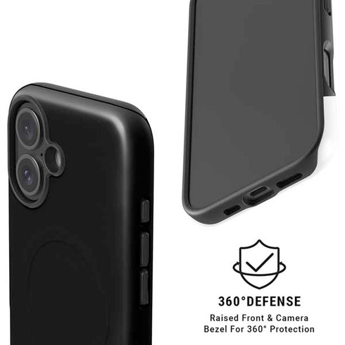 Midnight Black iPhone 16 Magsafe Impact Case
