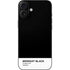 Midnight Black iPhone 16 Plus Skin