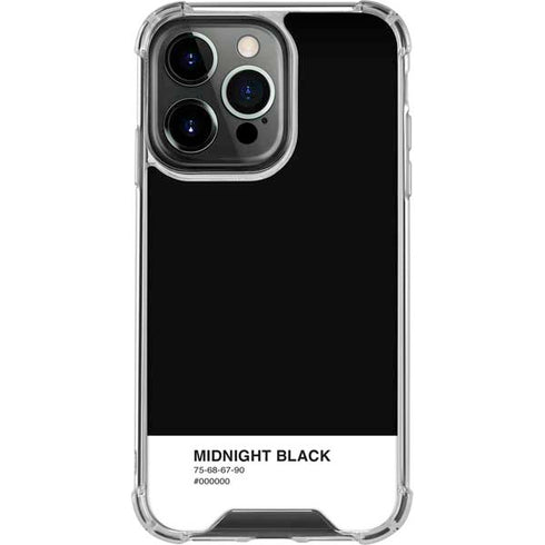 Midnight Black iPhone 16 Pro Clear Case