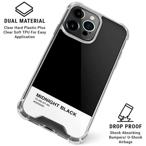 Midnight Black iPhone 16 Pro Clear Case