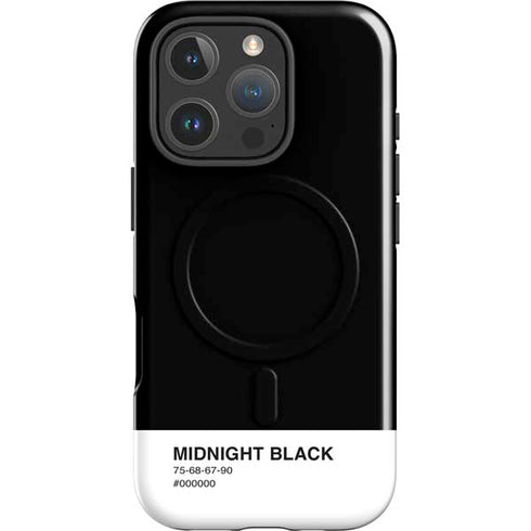 Midnight Black iPhone 16 Pro Max Magsafe Impact Case
