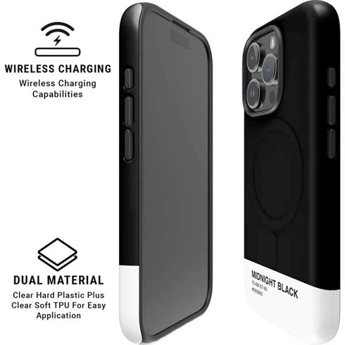 Midnight Black iPhone 16 Pro Max Magsafe Impact Case