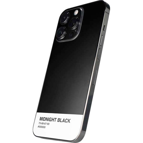 Midnight Black iPhone 16 Pro Skin