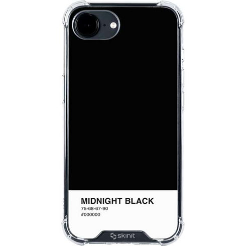 Midnight Black iPhone 16e Clear Case